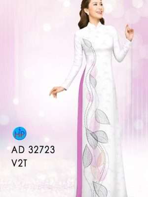 Vải Áo Dài In Hình Lá Thiết Kế 2022 AD 32723 19 Vai Ao Dai In Hinh La Thiet Ke 2022 AD