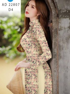 1673330471 525 Vai Ao Dai Hoa Dao Deu Thiet Ke 2023 AD