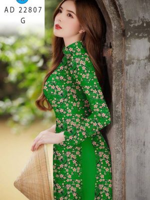 1673330471 754 Vai Ao Dai Hoa Dao Deu Thiet Ke 2023 AD