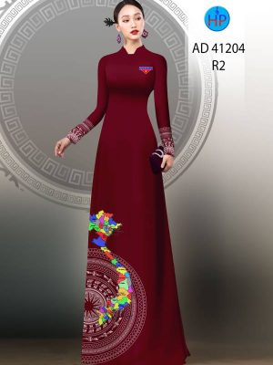 1675046027 907 Vai Ao Dai Ban Do Viet Nam Kieu Moi AD