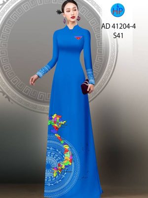 1675046030 701 Vai Ao Dai Ban Do Viet Nam Kieu Moi AD