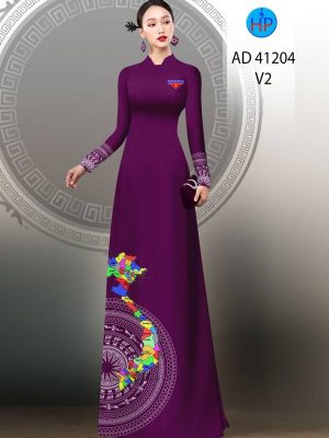 1675046036 495 Vai Ao Dai Ban Do Viet Nam Kieu Moi AD