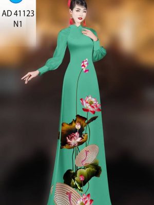 Vải Áo Dài Hoa Sen Độc Đáo AD 41123 36 1675048248 999 Vai Ao Dai Hoa Sen Doc Dao AD 41123