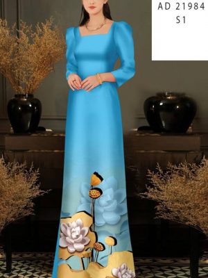 Vải Áo Dài Hoa Sen Độc Đáo AD 21984 27 1675131851 582 Vai Ao Dai Hoa Sen Doc Dao AD 21984