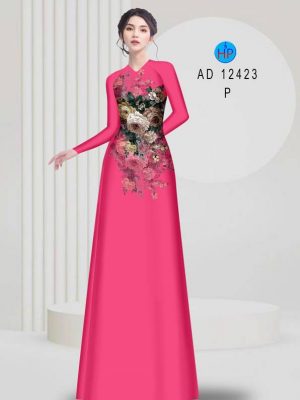 Vải Áo Dài Hoa Hồng Vừa Ra AD 12423 28 1675133967 468 Vai Ao Dai Hoa Hong Vua Ra AD 12423