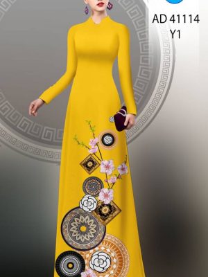 Vải Áo Dài Hoa Văn Kiểu Mới AD 41114 25 1675134442 91 Vai Ao Dai Hoa Van Kieu Moi AD 41114