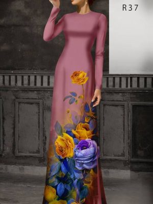 Vải Áo Dài Hoa Hồng Mới Ra AD 21126 20 1675134932 307 Vai Ao Dai Hoa Hong Moi Ra AD 21126