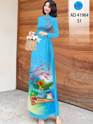 Vải Áo Dài Hoa Đào Độc Đáo AD 41964 19 Vai Ao Dai Hoa Dao Doc Dao AD 41964