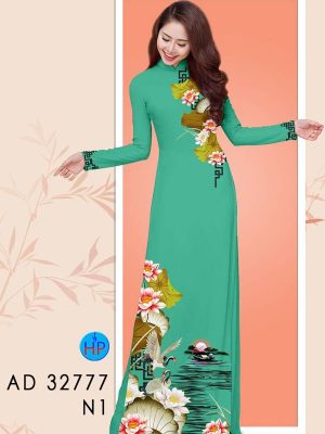 Vải Áo Dài Hoa Sen Thiết Kế 2023 AD 32777 20 Vai Ao Dai Hoa Sen Thiet Ke 2023 AD 32777