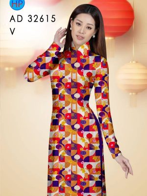Vải Áo Dài Hoa Văn Độc Đáo AD 32615 19 Vai Ao Dai Hoa Van Doc Dao AD 32615