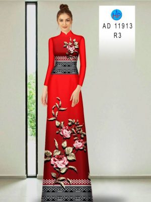 Vải Áo Dài Hoa Hồng Kiểu Mới AD 11913 20 1675307215 9 Vai Ao Dai Hoa Hong Kieu Moi AD 11913