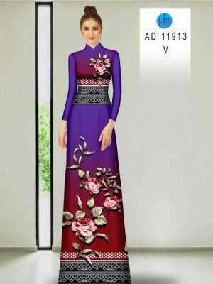 Vải Áo Dài Hoa Hồng Kiểu Mới AD 11913 33 1675307223 885 Vai Ao Dai Hoa Hong Kieu Moi AD 11913