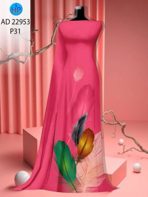 Vải Áo Dài Hình Lông Chim Thiết Kế 2023 AD 22953 27 1675389846 225 Vai Ao Dai Hinh Long Chim Thiet Ke 2023 AD
