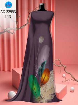 Vải Áo Dài Hình Lông Chim Thiết Kế 2023 AD 22953 30 1675389848 334 Vai Ao Dai Hinh Long Chim Thiet Ke 2023 AD