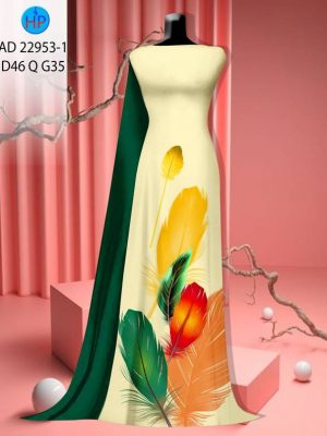 Vải Áo Dài Hình Lông Chim Thiết Kế 2023 AD 22953 38 1675389852 357 Vai Ao Dai Hinh Long Chim Thiet Ke 2023 AD