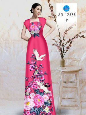 Vải Áo Dài Chim Hạc Và Hoa Cẩm Chướng Kiểu Mới AD 12566 34 1675477596 402 Vai Ao Dai Chim Hac Va Hoa Cam Chuong Kieu