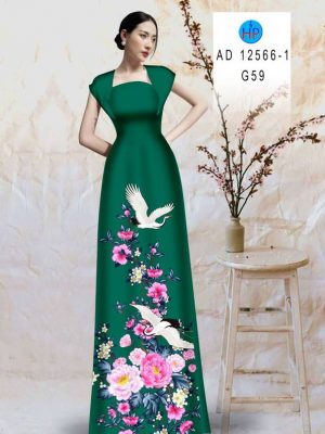 Vải Áo Dài Chim Hạc Và Hoa Cẩm Chướng Kiểu Mới AD 12566 42 1675477600 314 Vai Ao Dai Chim Hac Va Hoa Cam Chuong Kieu