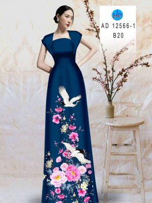 Vải Áo Dài Chim Hạc Và Hoa Cẩm Chướng Kiểu Mới AD 12566 44 1675477601 472 Vai Ao Dai Chim Hac Va Hoa Cam Chuong Kieu