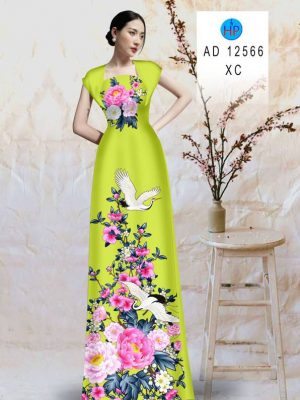 Vải Áo Dài Chim Hạc Và Hoa Cẩm Chướng Kiểu Mới AD 12566 53 1675477605 413 Vai Ao Dai Chim Hac Va Hoa Cam Chuong Kieu