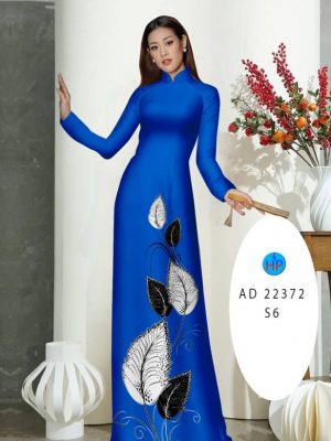 Vải Áo Dài In Hình Lá Kiểu Mới AD 22372 25 1675669096 590 Vai Ao Dai In Hinh La Kieu Moi AD 22372