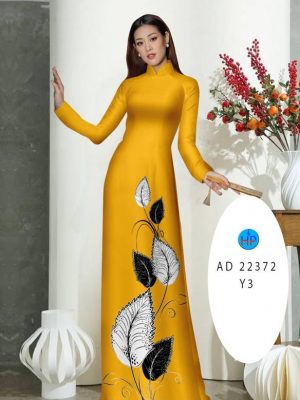 Vải Áo Dài In Hình Lá Kiểu Mới AD 22372 28 1675669097 488 Vai Ao Dai In Hinh La Kieu Moi AD 22372
