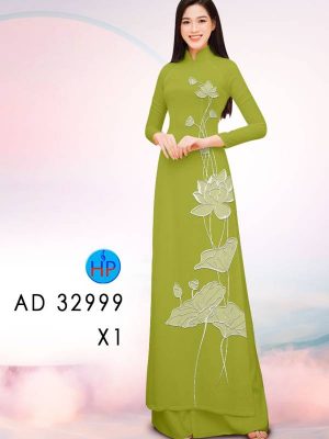 Vải Áo Dài Hoa Sen Thiết Kế 2023 AD 32999 23 1675844660 708 Vai Ao Dai Hoa Sen Thiet Ke 2023 AD 32999