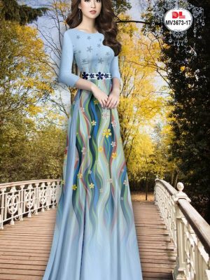 Vải Áo Dài Hoa In 3D Độc Đáo AD MV3673 26 1675931185 225 Vai Ao Dai Hoa In 3D Doc Dao AD MV3673