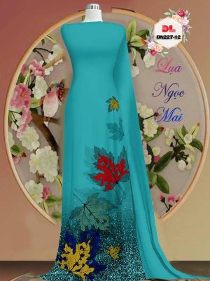 Vải Áo Dài In Hình Lá Kiểu Mới AD DN227 20 1675932238 483 Vai Ao Dai In Hinh La Kieu Moi AD DN227