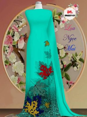 Vải Áo Dài In Hình Lá Kiểu Mới AD DN227 21 1675932239 822 Vai Ao Dai In Hinh La Kieu Moi AD DN227