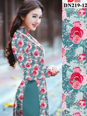 Vải Áo Dài Hoa Hồng Đều Vừa Ra AD DN219 19 1675933415 393 Vai Ao Dai Hoa Hong Deu Vua Ra AD DN219