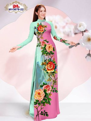 Vải Áo Dài Hoa Hồng Độc Đáo AD MV3678 25 1675933891 500 Vai Ao Dai Hoa Hong Doc Dao AD MV3678