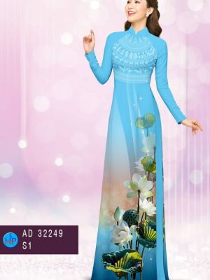 Vải Áo Dài Hoa Sen Thiết Kế 2023 AD 32249 41 1676514213 626 Vai Ao Dai Hoa Sen Thiet Ke 2023 AD 32249
