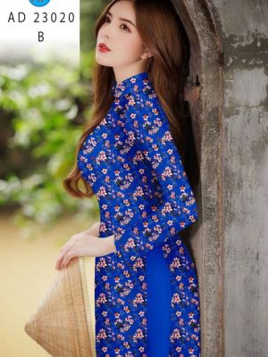 Vải Áo Dài Hoa Nhí Mới Ra AD 23020 21 1676618015 719 Vai Ao Dai Hoa Nhi Moi Ra AD 23020