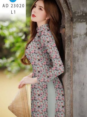 Vải Áo Dài Hoa Nhí Mới Ra AD 23020 31 1676618024 608 Vai Ao Dai Hoa Nhi Moi Ra AD 23020