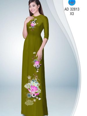 1677034427 778 Vai Ao Dai Hoa Sen Vua Ra AD 32813