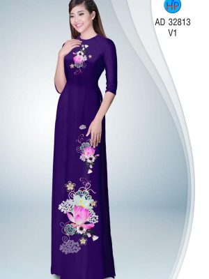 1677034428 273 Vai Ao Dai Hoa Sen Vua Ra AD 32813