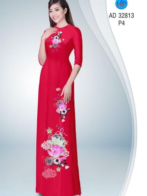 1677034435 856 Vai Ao Dai Hoa Sen Vua Ra AD 32813