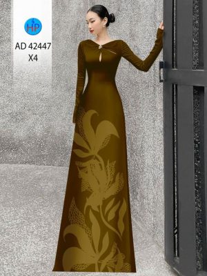 Vải Áo Dài Hoa In Chìm Độc Đáo AD 42447 24 1677115986 610 Vai Ao Dai Hoa In Chim Doc Dao AD 42447