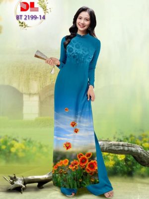 1677117760 127 Vai Ao Dai Hoa Cuc Thiet Ke 2023 AD BT2199