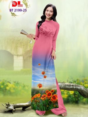 1677117763 681 Vai Ao Dai Hoa Cuc Thiet Ke 2023 AD BT2199