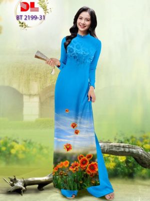 1677117765 301 Vai Ao Dai Hoa Cuc Thiet Ke 2023 AD BT2199