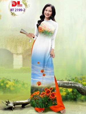 1677117766 59 Vai Ao Dai Hoa Cuc Thiet Ke 2023 AD BT2199