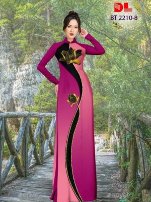 Vải Áo Dài Hoa Sen Mới Ra AD BT2210 17 1677120670 0 Vai Ao Dai Hoa Sen Moi Ra AD BT2210