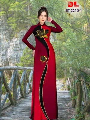 Vải Áo Dài Hoa Sen Mới Ra AD BT2210 19 1677120672 690 Vai Ao Dai Hoa Sen Moi Ra AD BT2210