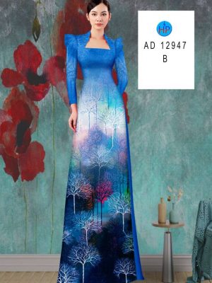 Vải Áo Dài Hoa In 3D Vừa Ra AD 12947 19 Vai Ao Dai Hoa In 3D Vua Ra AD 12947