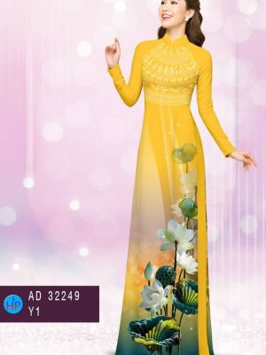 Vải Áo Dài Hoa Sen Thiết Kế 2023 AD 32249 25 Vai Ao Dai Hoa Sen Thiet Ke 2023 AD 32249