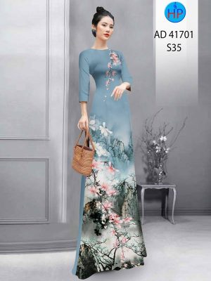 Vải Áo Dài Phong Cảnh Mới Ra AD 41701 19 Vai Ao Dai Phong Canh Moi Ra AD 41701