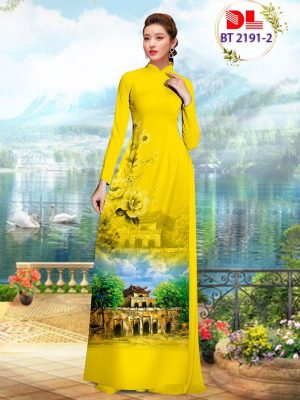Vải Áo Dài Phong Cảnh Mới Ra AD BT2191 17 Vai Ao Dai Phong Canh Moi Ra AD BT2191