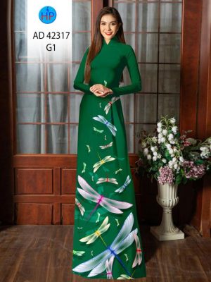 Vải Áo Dài Hình Chuồn Chuồn Độc Đáo AD 42317 34 1677651611 232 Vai Ao Dai Hinh Chuon Chuon Doc Dao AD 42317