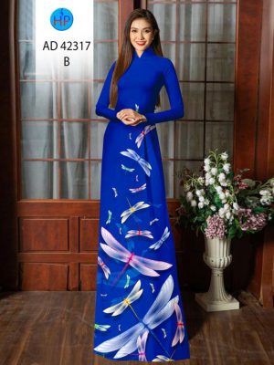 Vải Áo Dài Hình Chuồn Chuồn Độc Đáo AD 42317 35 1677651612 863 Vai Ao Dai Hinh Chuon Chuon Doc Dao AD 42317